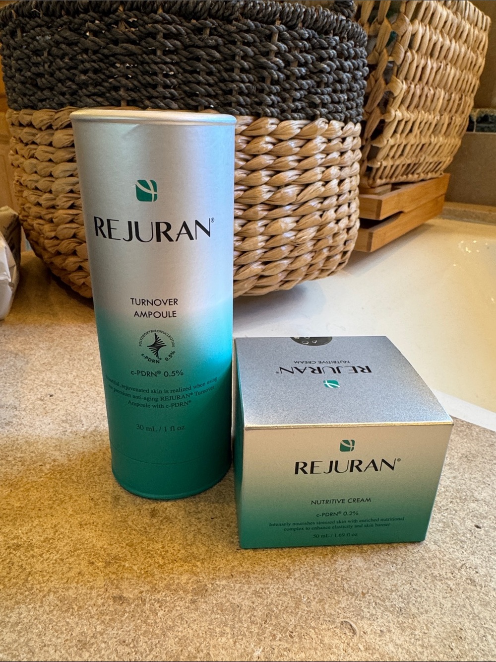 Rejuran Cream Turnover Ampoule Set NIB